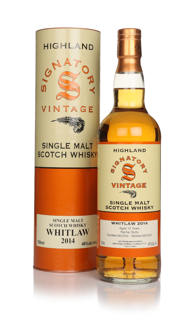Whitlaw 10 Year Old 2014 - (Signatory) 70cl product image