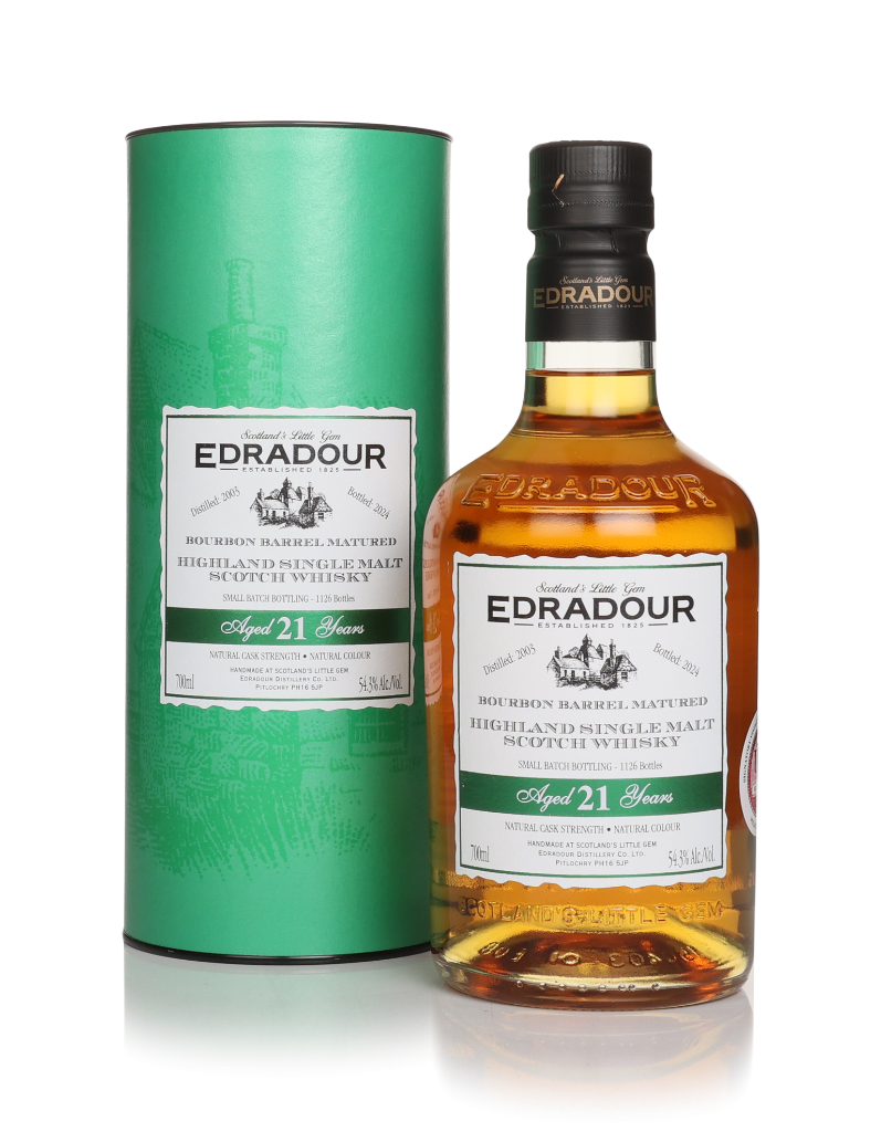 Edradour 21 Year Old 2003 Bourbon Barrel Matured 70cl product image