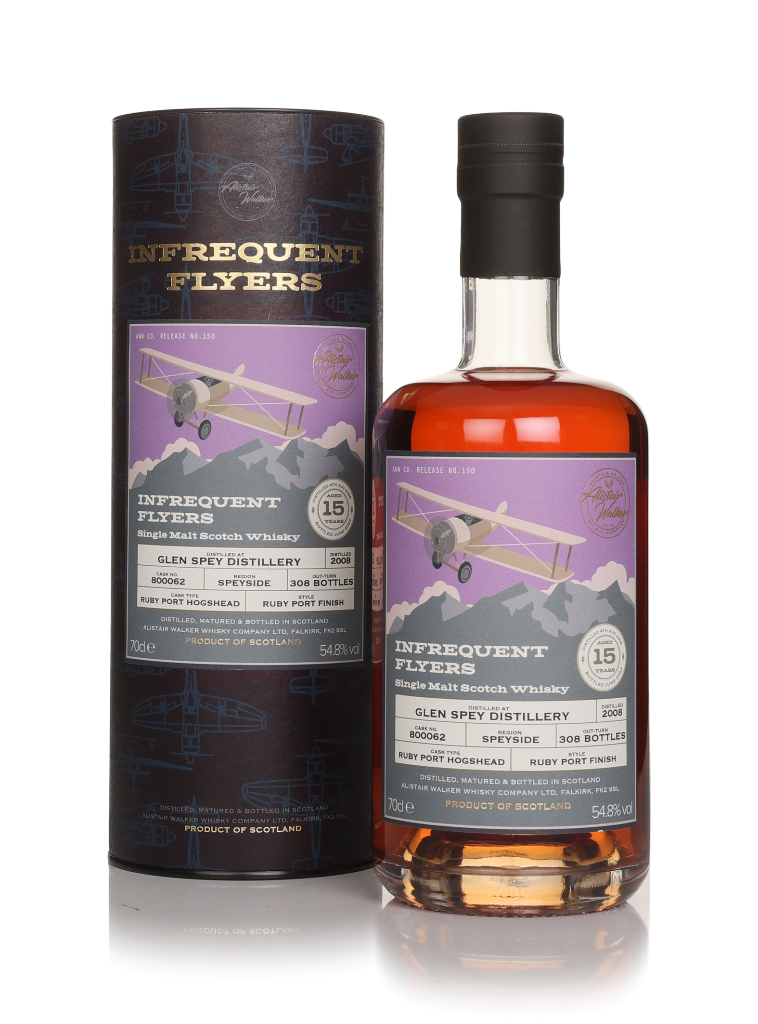 Glen Spey 15 Year Old 2008 (cask 800062) - Infrequent Flyers (Alistair Walker) 70cl product image