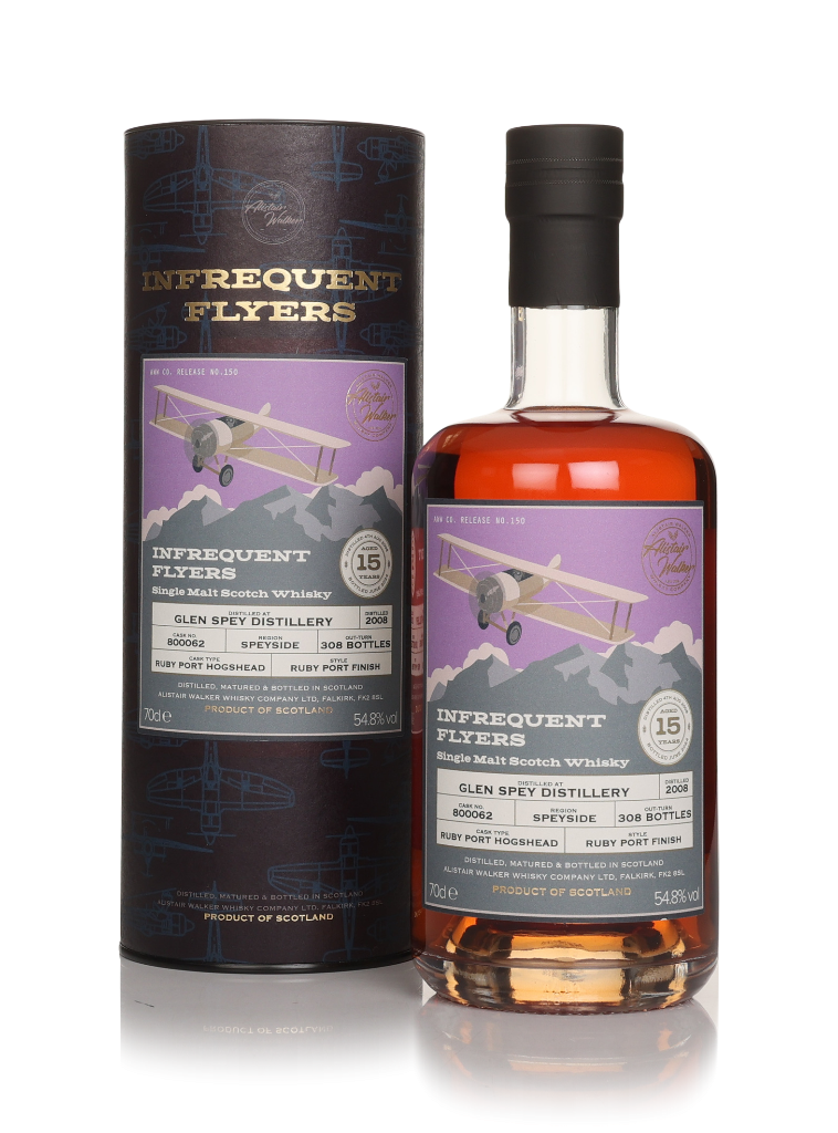 Glen Spey 15 Year Old 2008 (cask 800062) - Infrequent Flyers (Alistair Walker) 70cl product image