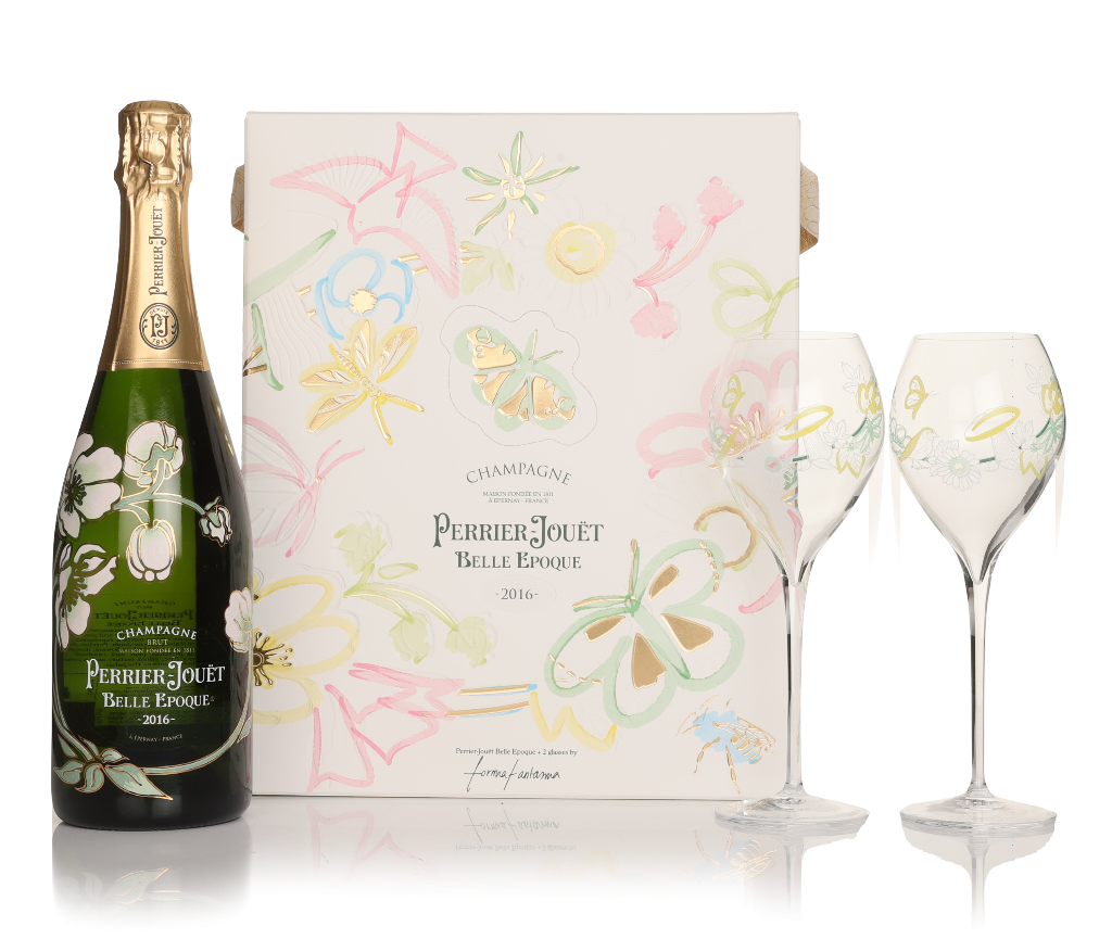 Perrier-Jouët Belle Epoque 2016 Gift Set with 2x Glasses - Formafantasma 75cl product image