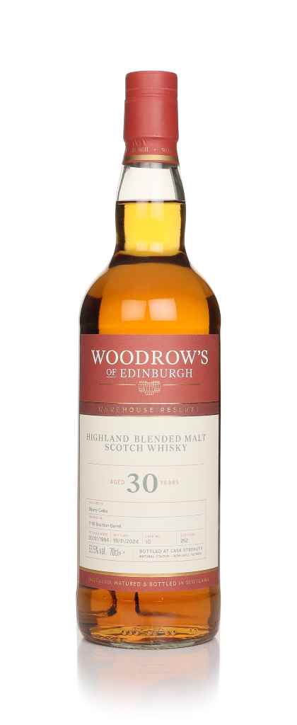 Highland Blended Malt 30 Year Old 1994 (cask 10) - Woodrow's of Edinburgh 70cl product image