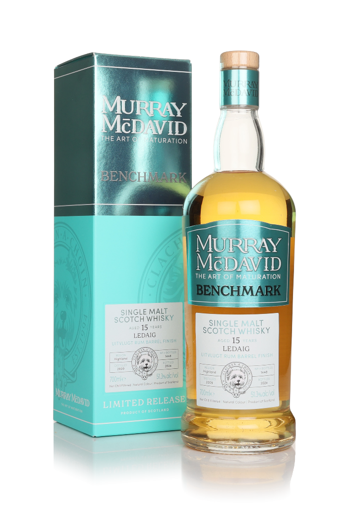 Ledaig 15 Year Old 2009 Uitvlugt Rum Barrel Finnish - Benchmark (Murray McDavid) 70cl product image