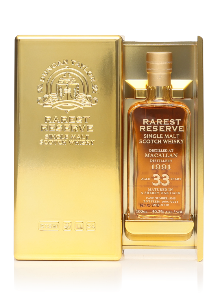 Macallan 33 Year Old 1991 (cask 5305) - The Rarest Reserve Collection (Duncan Taylor) 10cl product image