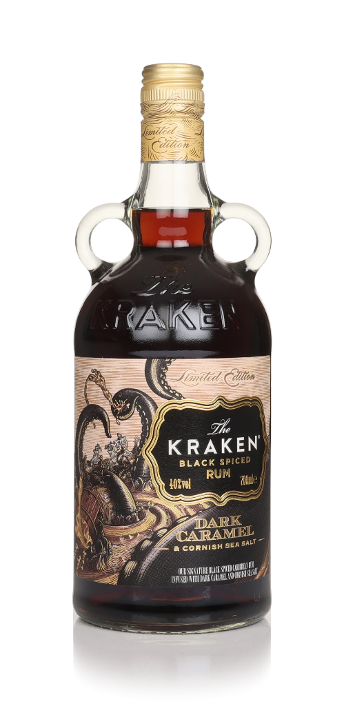The Kraken Black Spiced Rum - Dark Caramel & Cornish Sea Salt Limited Edition 70cl product image
