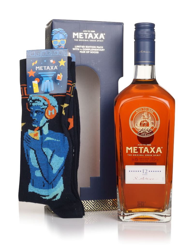 Metaxa 12 Stars Gift Set with Socks 70cl product image