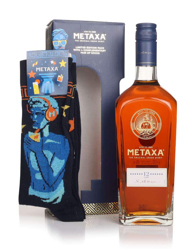 Metaxa 12 Stars Gift Set with Socks 70cl product image