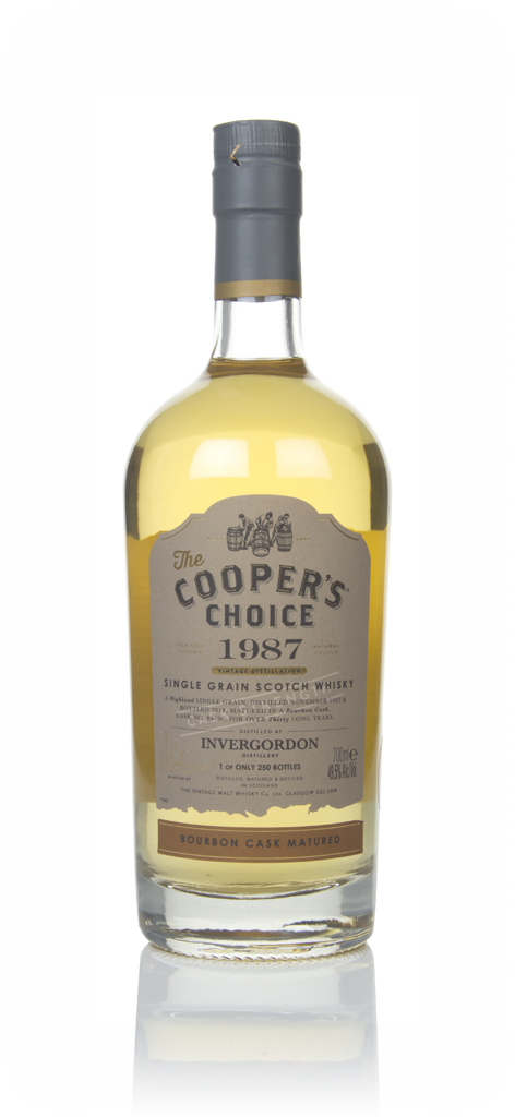 Invergordon 30 Year Old 1987 (cask 88796) - The Cooper's Choice (The Vintage Malt Whisky Co.) 70cl product image