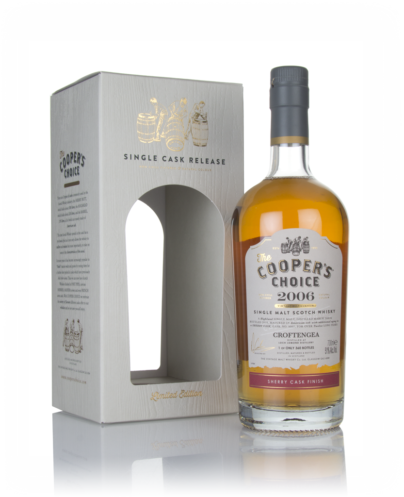 Croftengea 12 Year Old 2006 (cask 9007) - The Cooper's Choice (The Vintage Malt Whisky Co.) 70cl product image