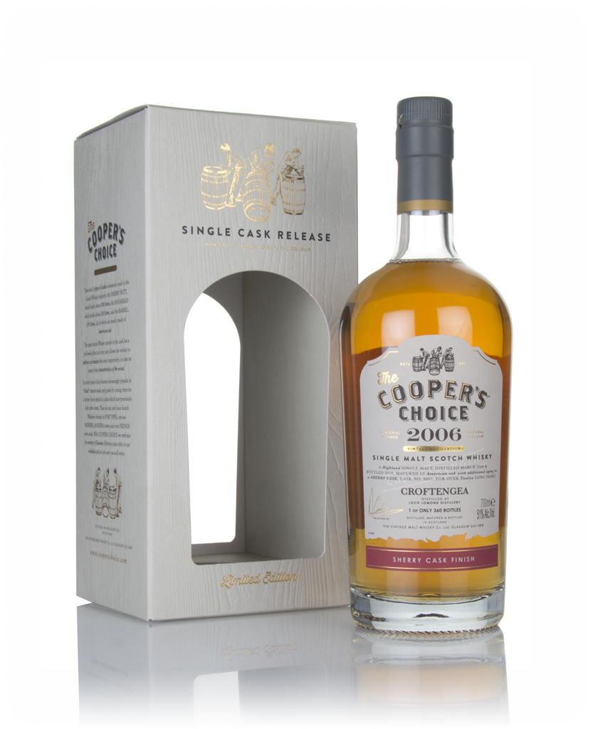 Croftengea 12 Year Old 2006 (cask 9007) - The Cooper's Choice (The Vintage Malt Whisky Co.) 70cl product image