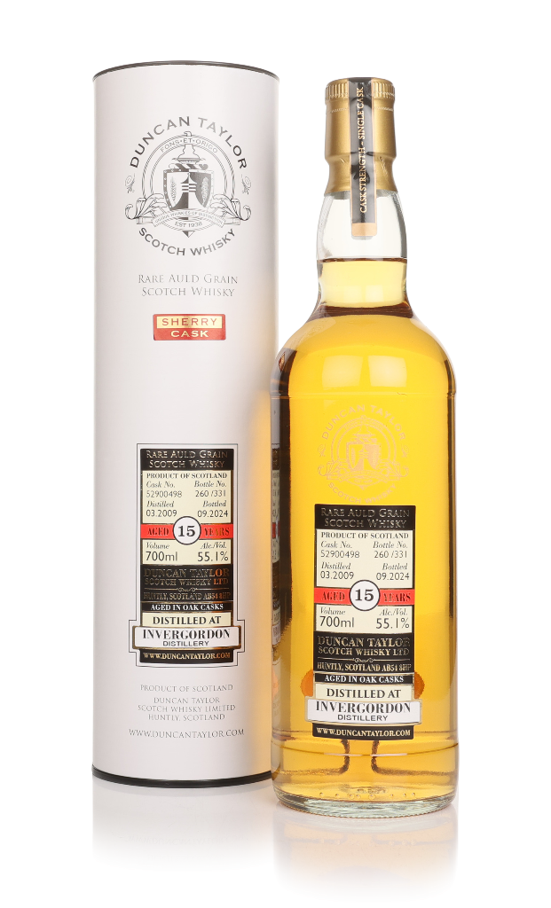 Invergordon 15 Year Old 2009 (cask 52900498) - Rare Auld (Duncan Taylor) 70cl product image