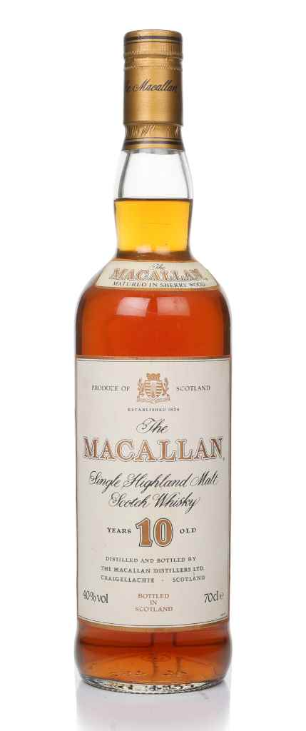 The Macallan 10 Year Old (without box) - 1990s 70cl product image