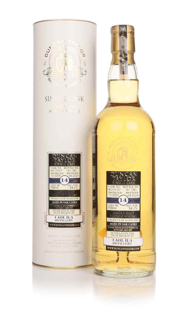 Caol Ila 14 Year Old 2009 (cask 40319107) - Single Cask (Duncan Taylor) 70cl product image