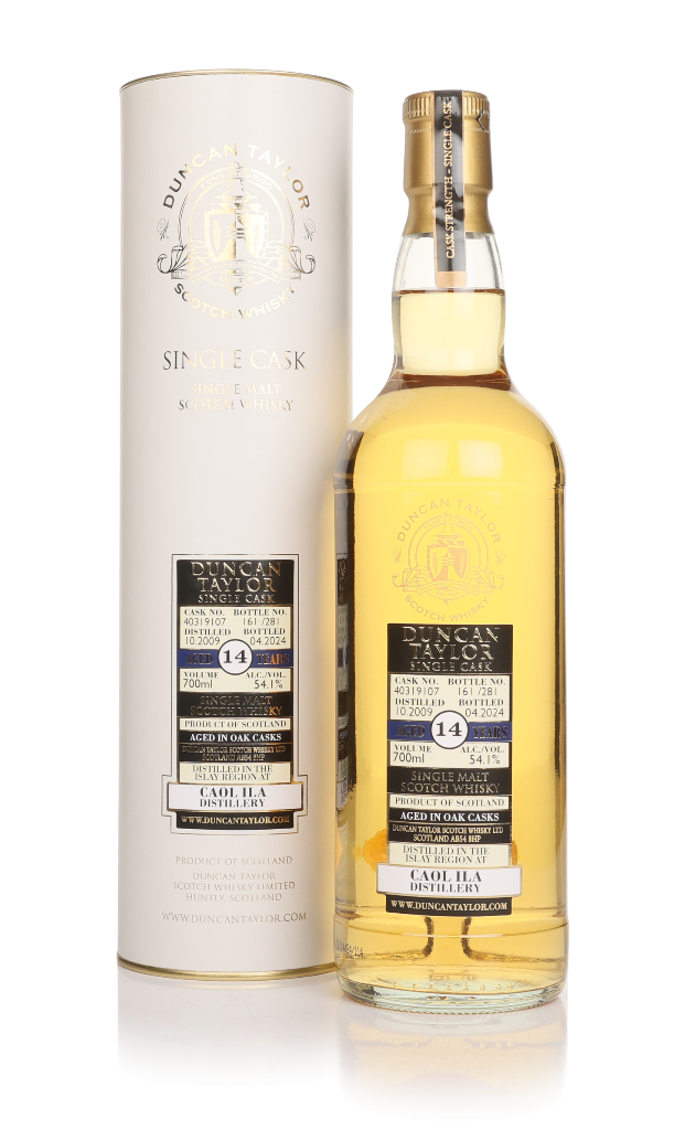 Caol Ila 14 Year Old 2009 (cask 40319107) - Single Cask (Duncan Taylor) 70cl product image