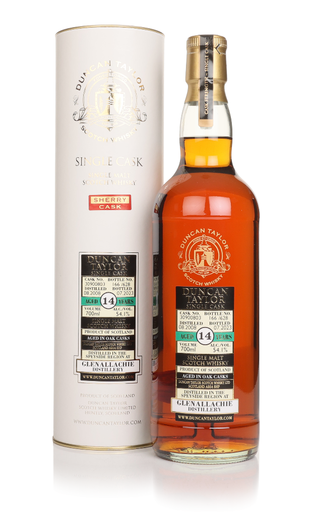 Glenallachie 14 Year Old 2008 (cask 30900803) - Single Cask (Duncan Taylor) 70cl product image