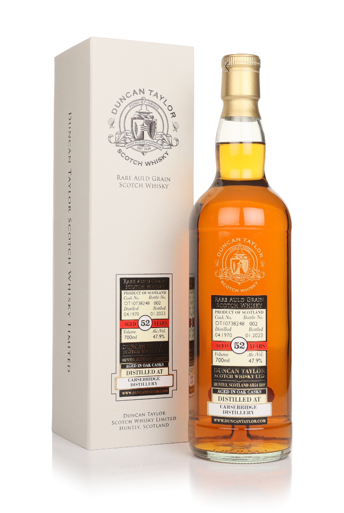 Carsebridge 52 Year Old 1970 (cask DT10738248) - Rare Auld (Duncan Taylor) 70cl product image
