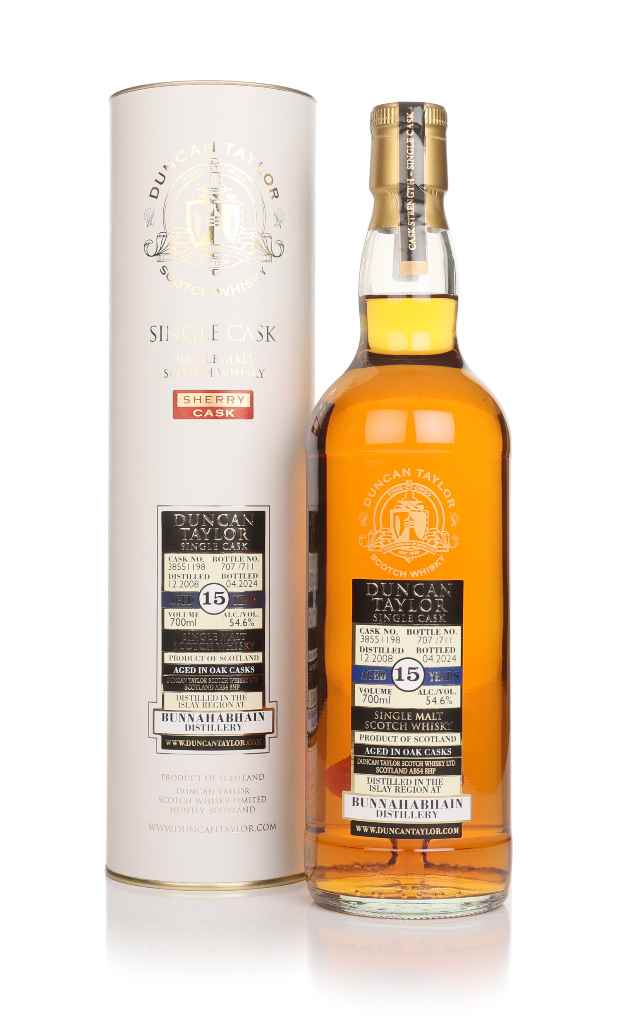 Bunnahabhain 15 Year Old 2008 (cask 38551198) - Single Cask (Duncan Taylor) 70cl product image