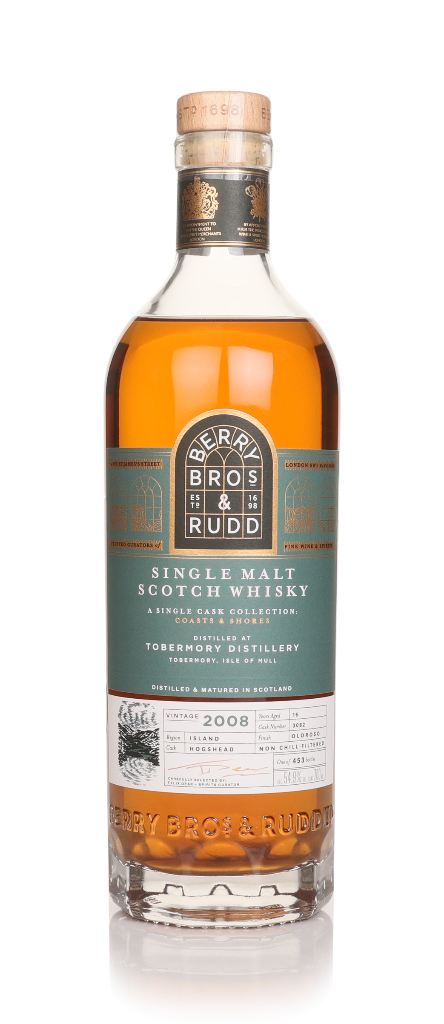 Tobermory 16 Year Old 2008 (cask 3082) - Coasts & Shores (Berry Bros. & Rudd) 70cl product image