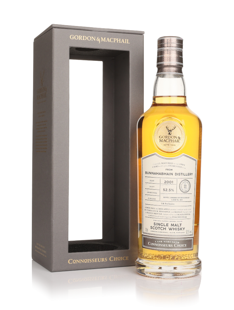 Bunnahabhain 22 Year Old 2001 (cask 805) - Connoisseurs Choice (Gordon & MacPhail) 70cl product image