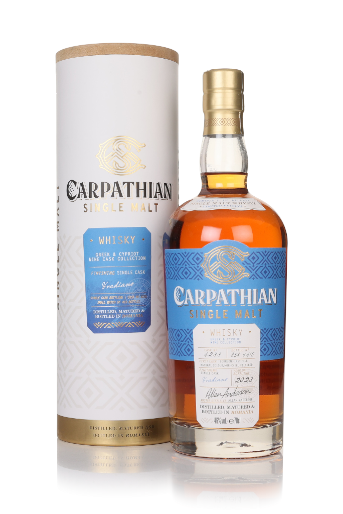 Carpathian Single Malt Vradiano Cask Finish - Greek & Cypriot Wine Cask Collection 70cl product image