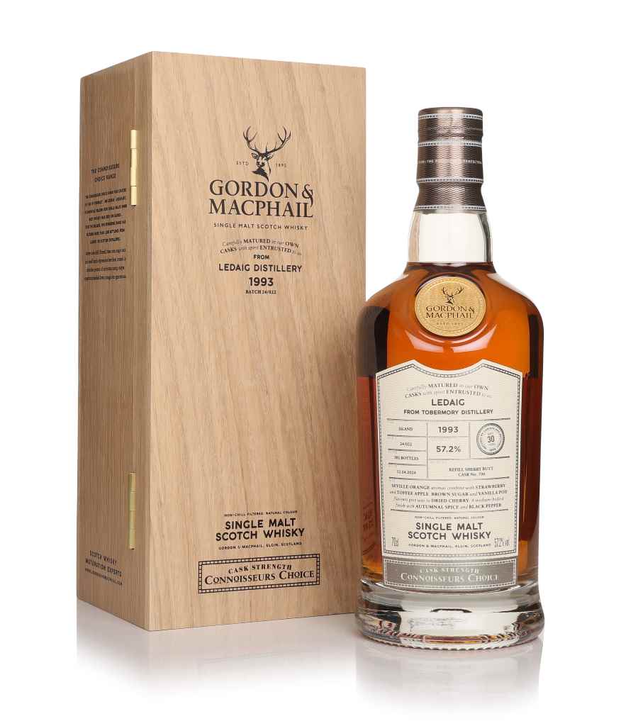 Ledaig 30 Year Old 1993 (cask 706) - Connoisseurs Choice (Gordon & MacPhail) 70cl product image