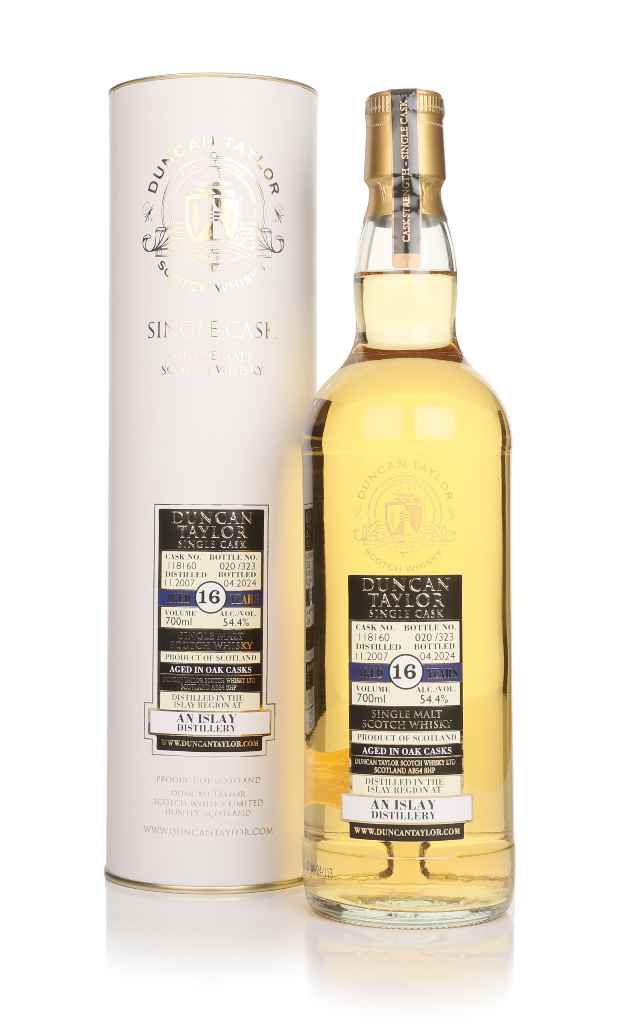 Islay Single Malt 16 Year Old 2007 (cask 118160) - Single Cask (Duncan Taylor) 70cl product image