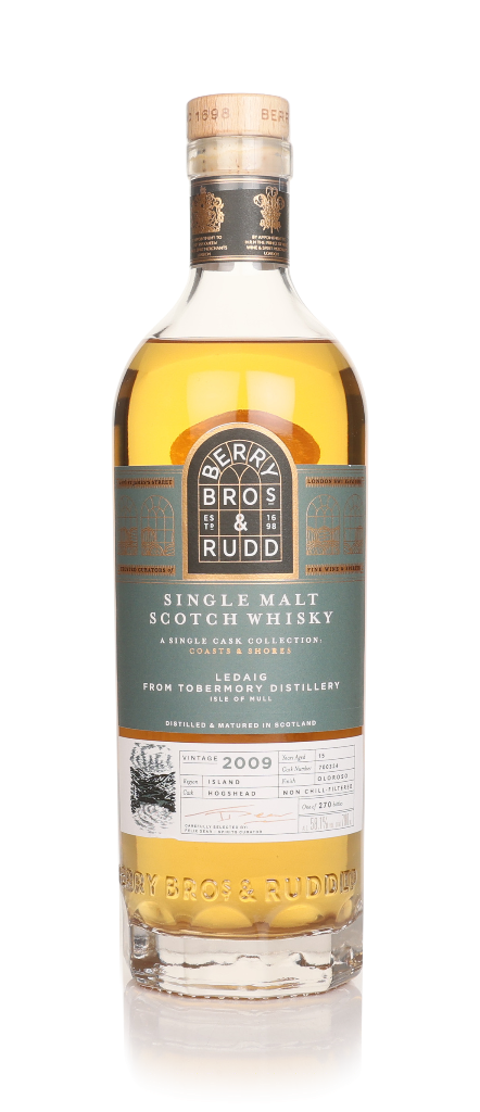 Ledaig 15 Year Old 2009 (cask 700324) - Coasts & Shores (Berry Bros. & Rudd) 70cl product image
