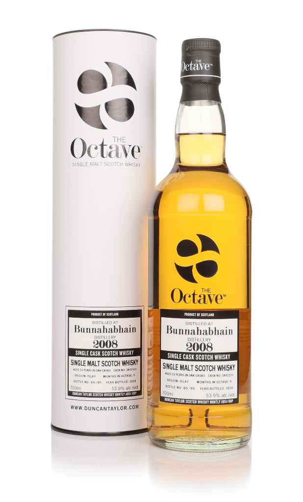 Bunnahabhain 15 Year Old 2008 (cask 3842155) - The Octave (Duncan Taylor) 70cl product image