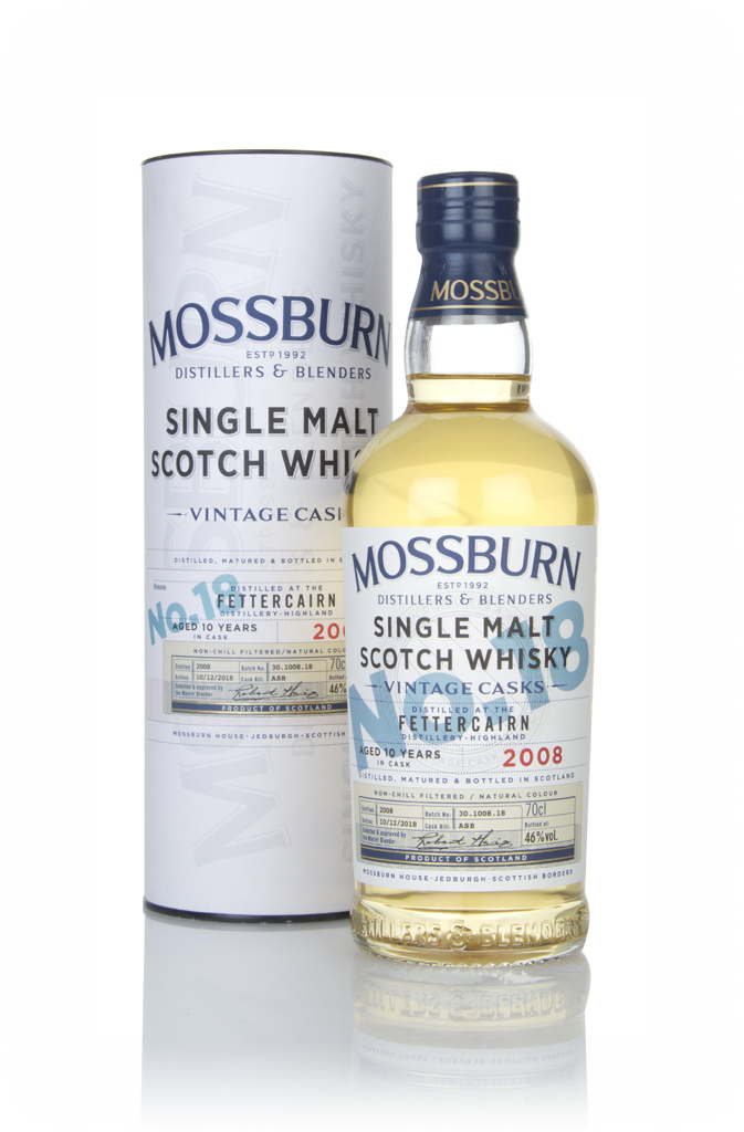 Fettercairn 10 Year Old 2008 - Vintage Casks (Mossburn) 70cl product image