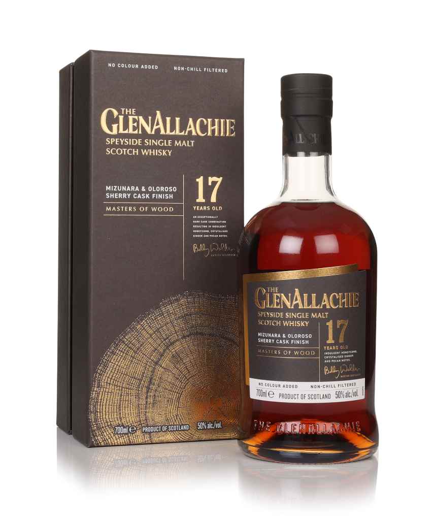 GlenAllachie 17 Year Old Mizunara & Oloroso Cask Finish 70cl product image