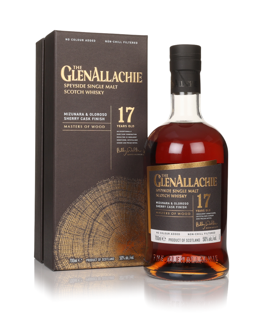 GlenAllachie 17 Year Old Mizunara & Oloroso Cask Finish 70cl product image