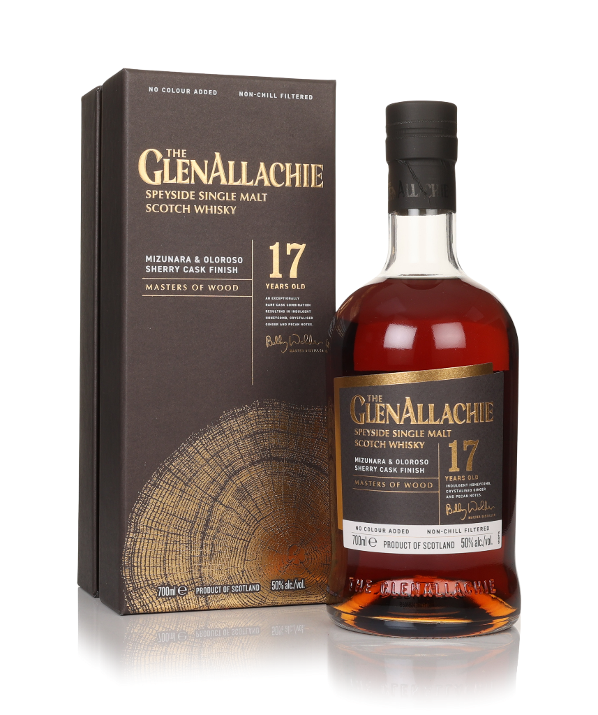GlenAllachie 17 Year Old Mizunara & Oloroso Cask Finish 70cl product image