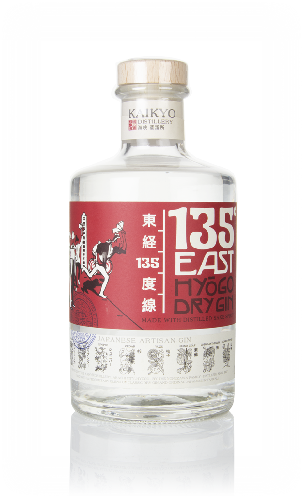 135 East Hyogo Dry Gin 70cl product image