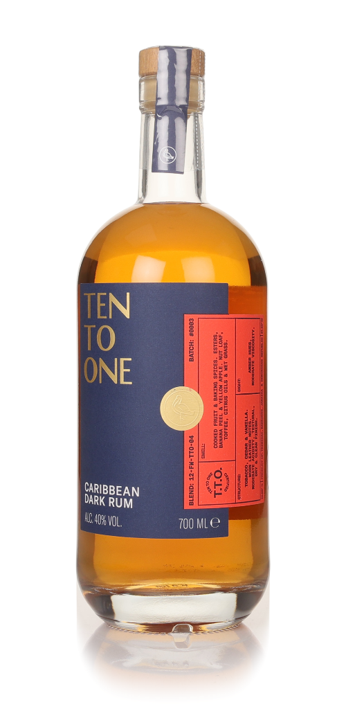Ten To One Caribbean Dark Rum 70cl product image
