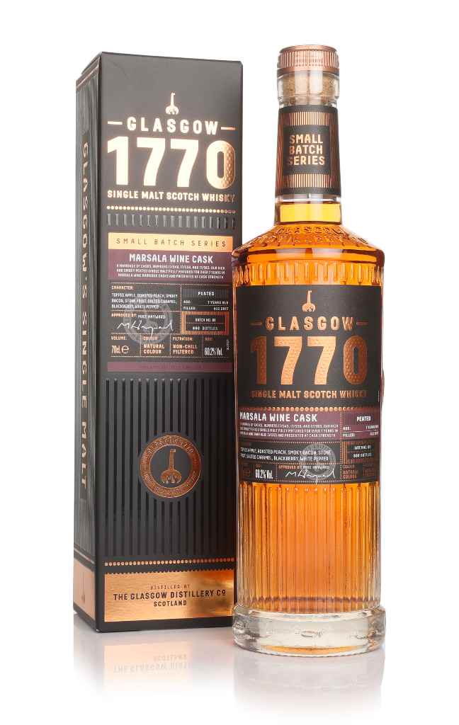 Glasgow 1770 Marsala Wine Cask (Peated) 70cl product image