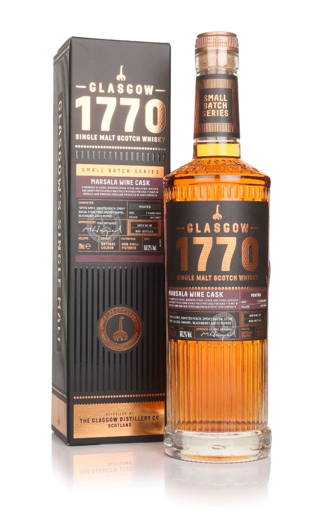 Glasgow 1770 Marsala Wine Cask (Peated) 70cl product image