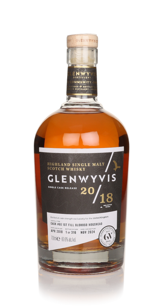 GlenWyvis 6 Year Old 2018 (cask 60) Single Cask 70cl product image
