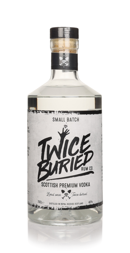 Twice Buried Scottish Premium Vodka 70cl product image