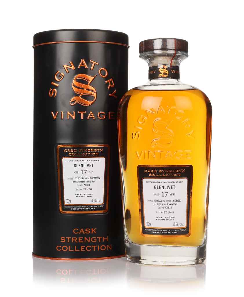Glenlivet 17 Year Old 2006 (cask 901025) - Cask Strength Collection (Signatory) 70cl product image