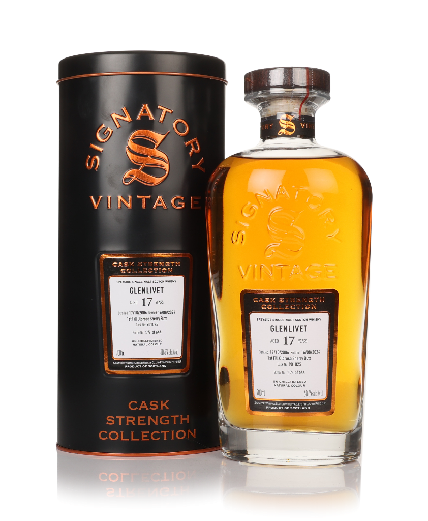 Glenlivet 17 Year Old 2006 (cask 901025) - Cask Strength Collection (Signatory) 70cl product image