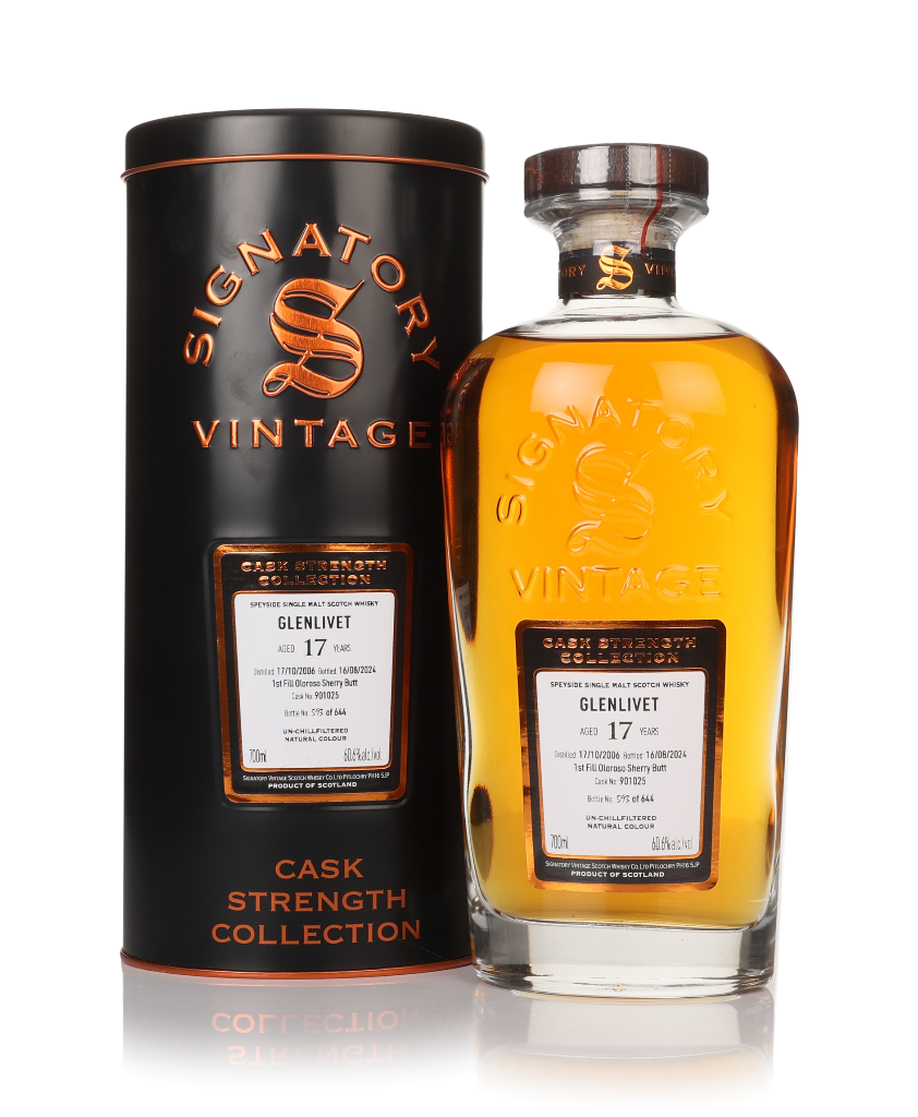 Glenlivet 17 Year Old 2006 (cask 901025) - Cask Strength Collection (Signatory) 70cl product image