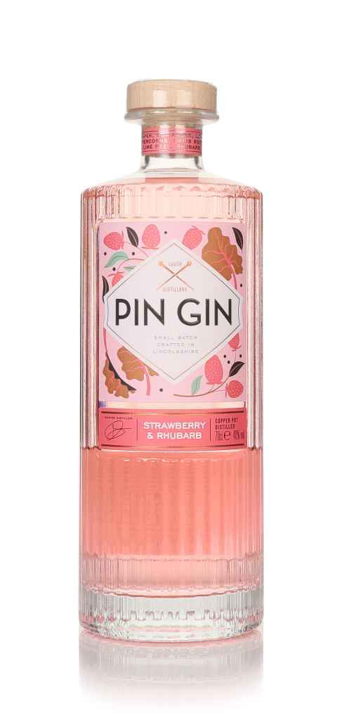 Pin Gin Strawberry & Rhubarb 70cl product image