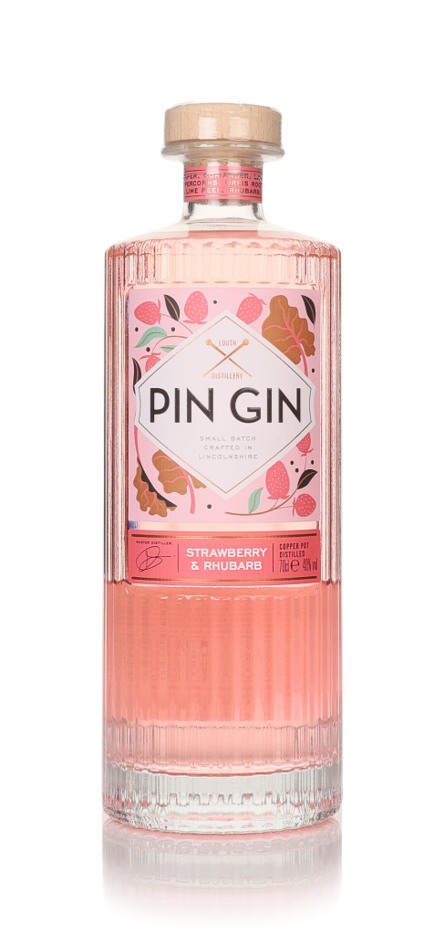 Pin Gin Strawberry & Rhubarb 70cl product image