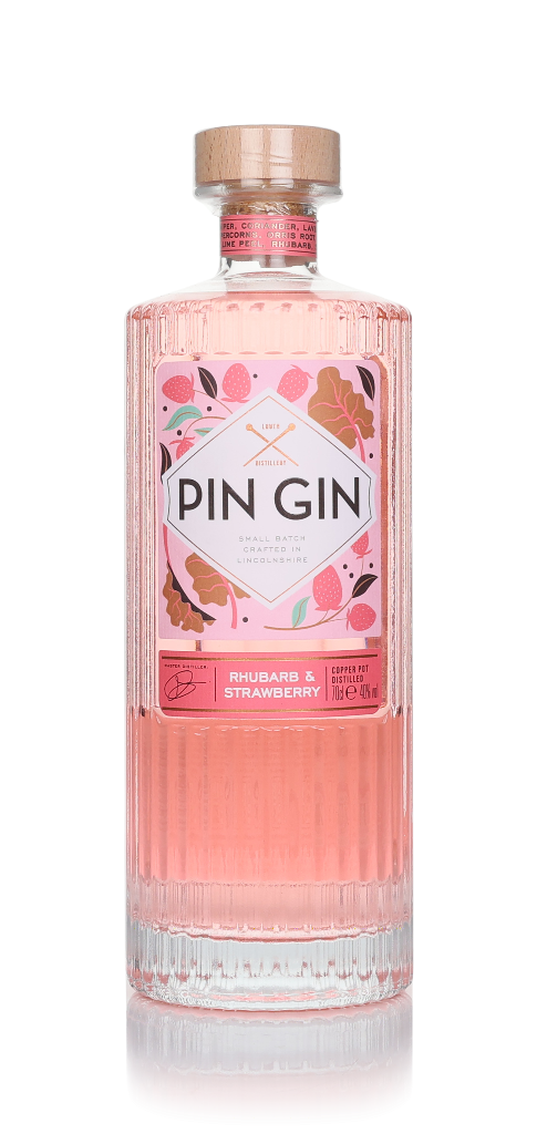 Pin Gin Strawberry & Rhubarb 70cl product image