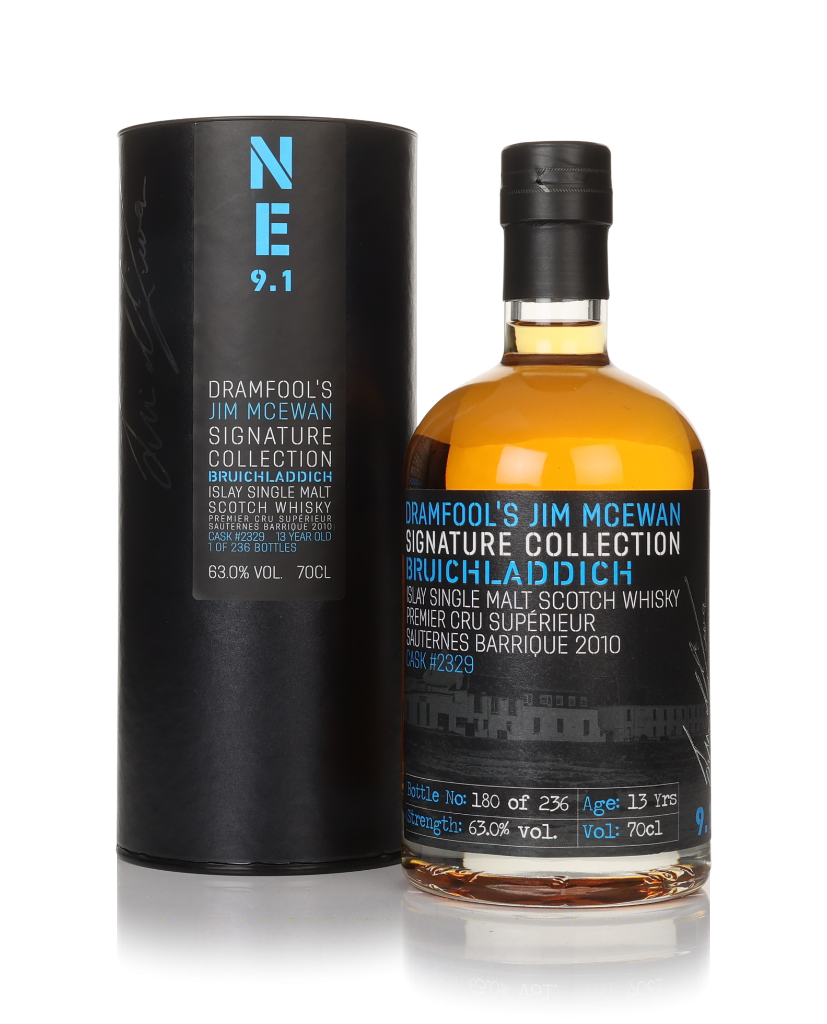 Bruichladdich 9.1 13 Year Old 2010 (cask 2329) - Jim McEwan Signature Collection (Dramfool) 70cl product image
