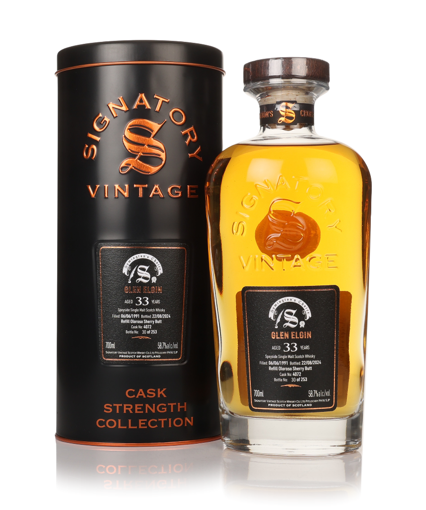 Glen Elgin 33 Year Old 1991 (cask 4072) - Cask Strength Collection (Signatory) 70cl product image