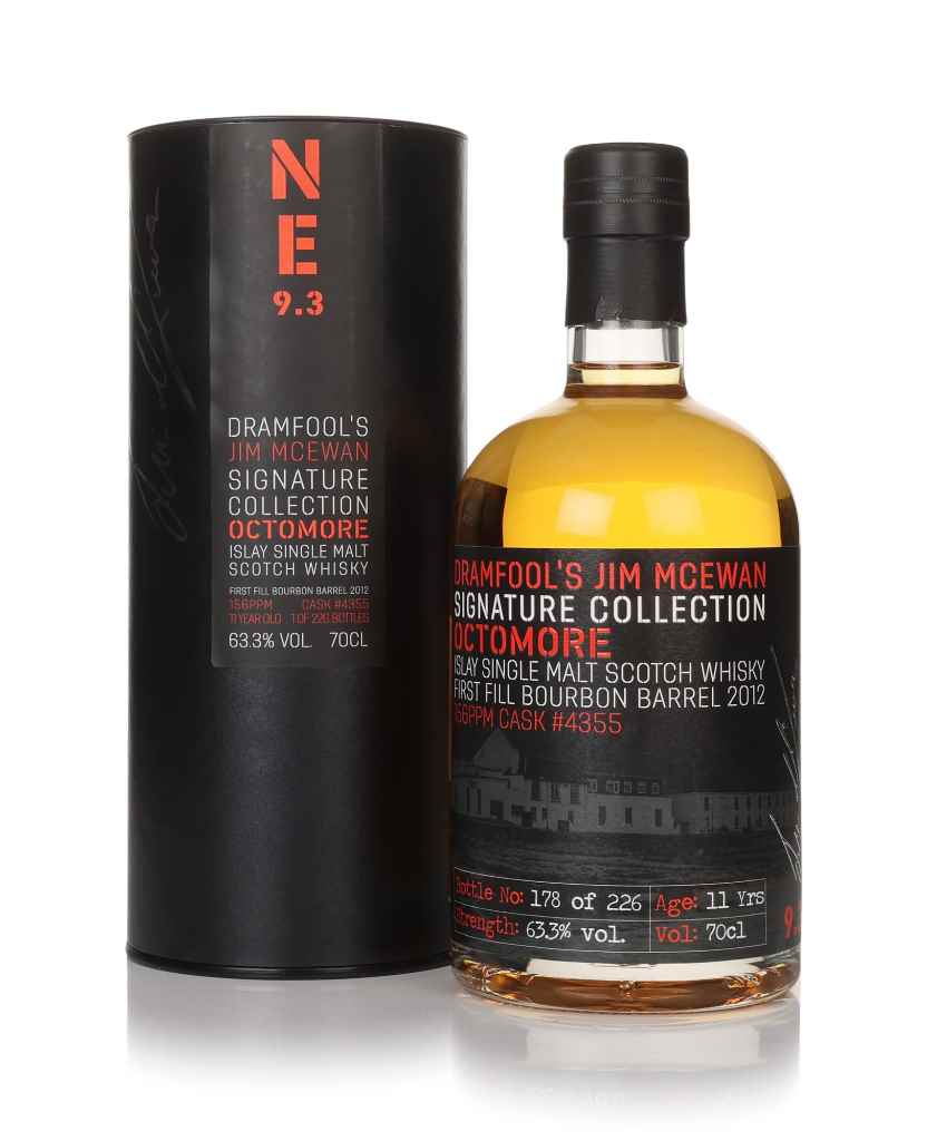 Octomore 9.3 11 Year Old 2012 (cask 4355) - Jim McEwan Signature Collection (Dramfool) 70cl product image