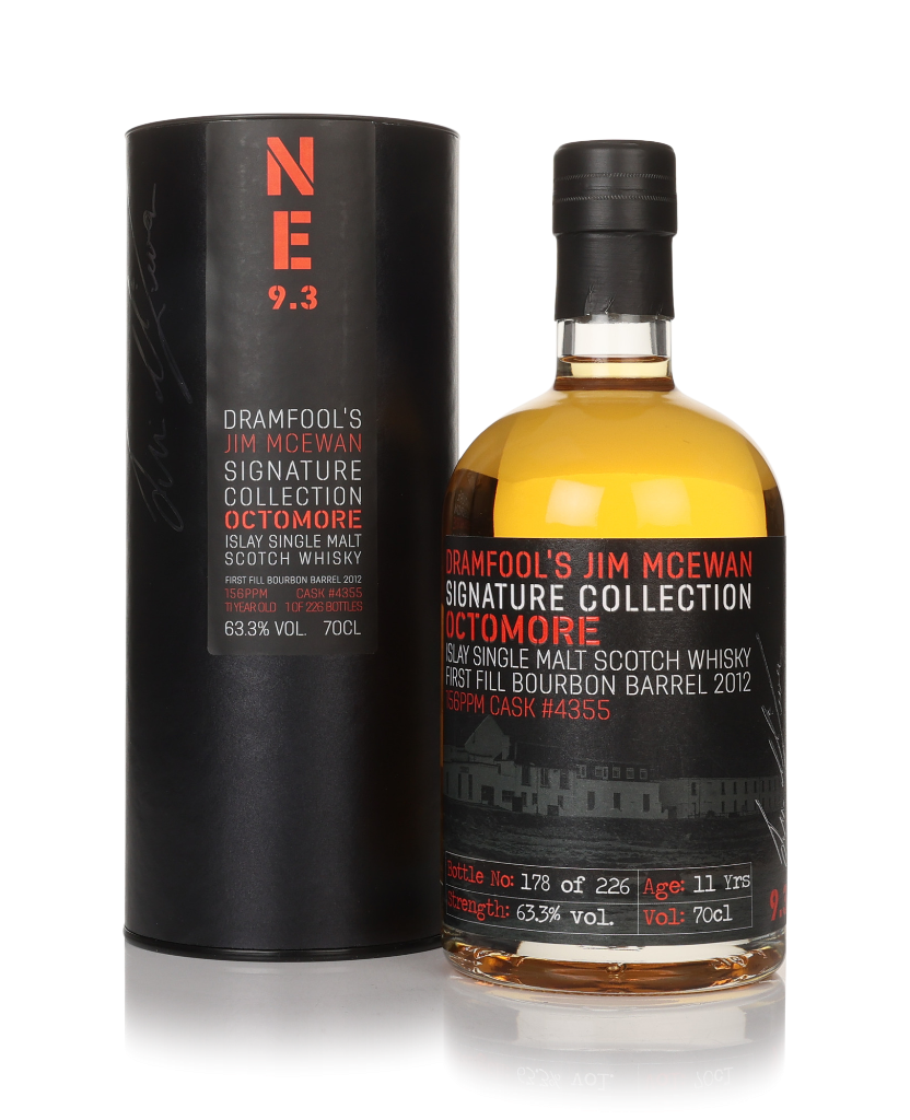 Octomore 9.3 11 Year Old 2012 (cask 4355) - Jim McEwan Signature Collection (Dramfool) 70cl product image