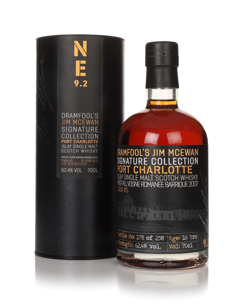 Port Charlotte 9.2 16 Year Old 2007 (cask 5) - Jim McEwan Signature Collection (Dramfool) 70cl product image