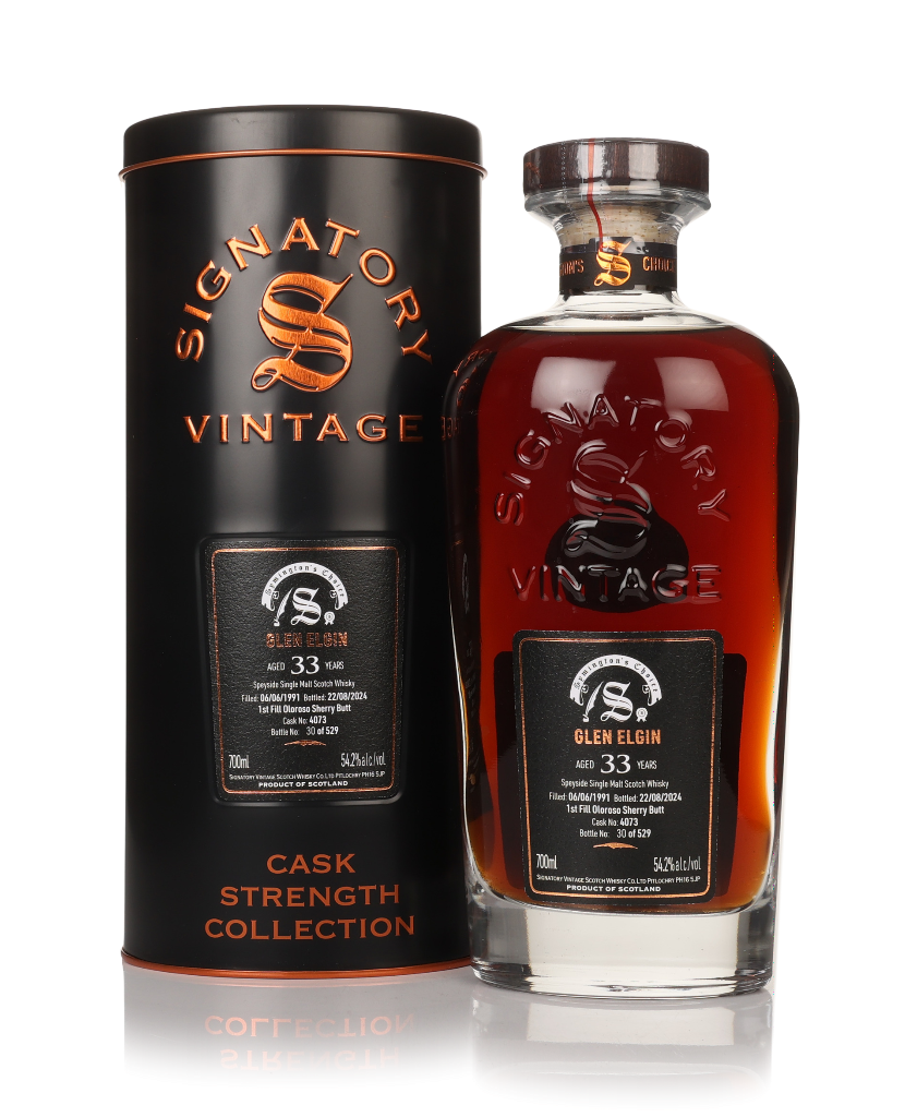 Glen Elgin 33 Year Old 1991 (cask 4073) - Cask Strength Collection (Signatory) 70cl product image
